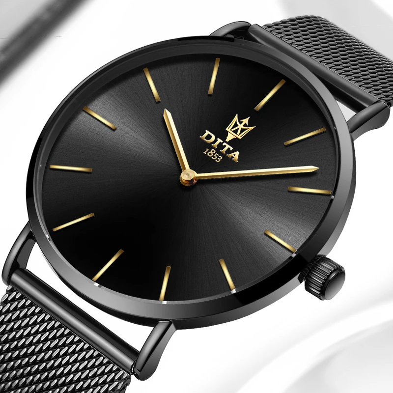 2017 NewArrival Для мужчин часы ультра тонкие лучший бренд класса люкс Montre Homme