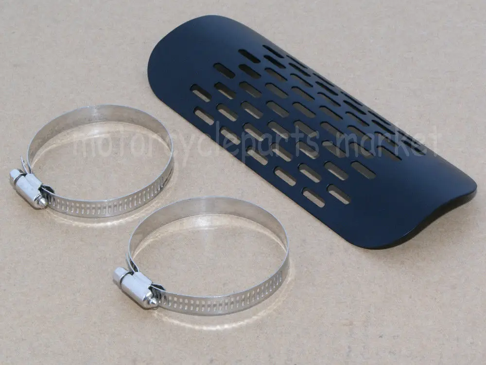 1 шт. выхлопной глушитель защита для ножек трубы тепловое покрытие сгорающая