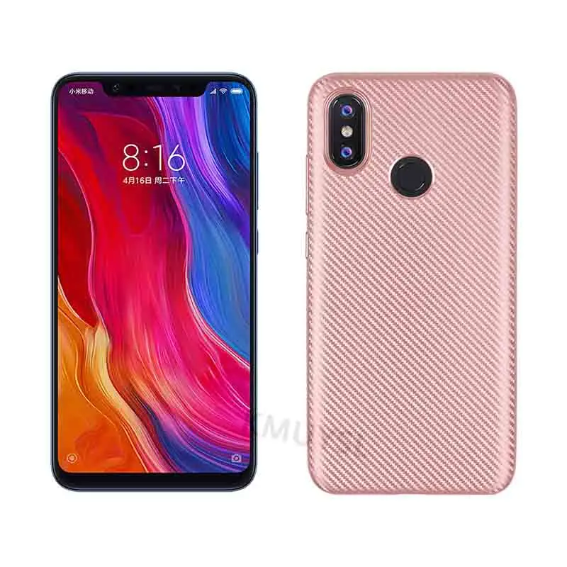 Роскошный чехол из углеродного волокна для Xiaomi Mi 8 A1 A2 Lite 5X 6X Redmi 6A 4A Note 7 6 Pro 5 Plus 5A Prime Note 4X4 Global PocoF1