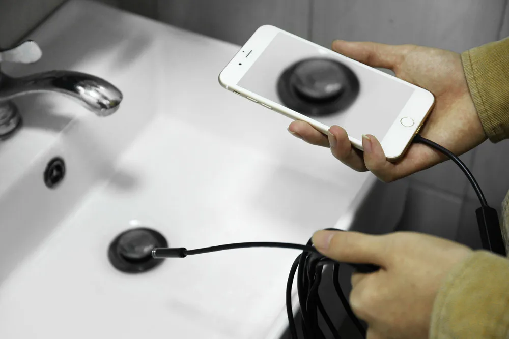 HISEEU Android USB/C эндоскопия 5 мм камера 8 светодиодный IP67 Водонепроницаемый Высокое
