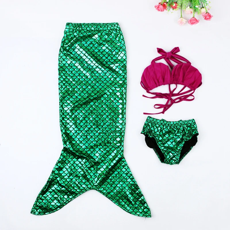 2016 Горячая Распродажа платья для маленьких девочек купальник с хвостом