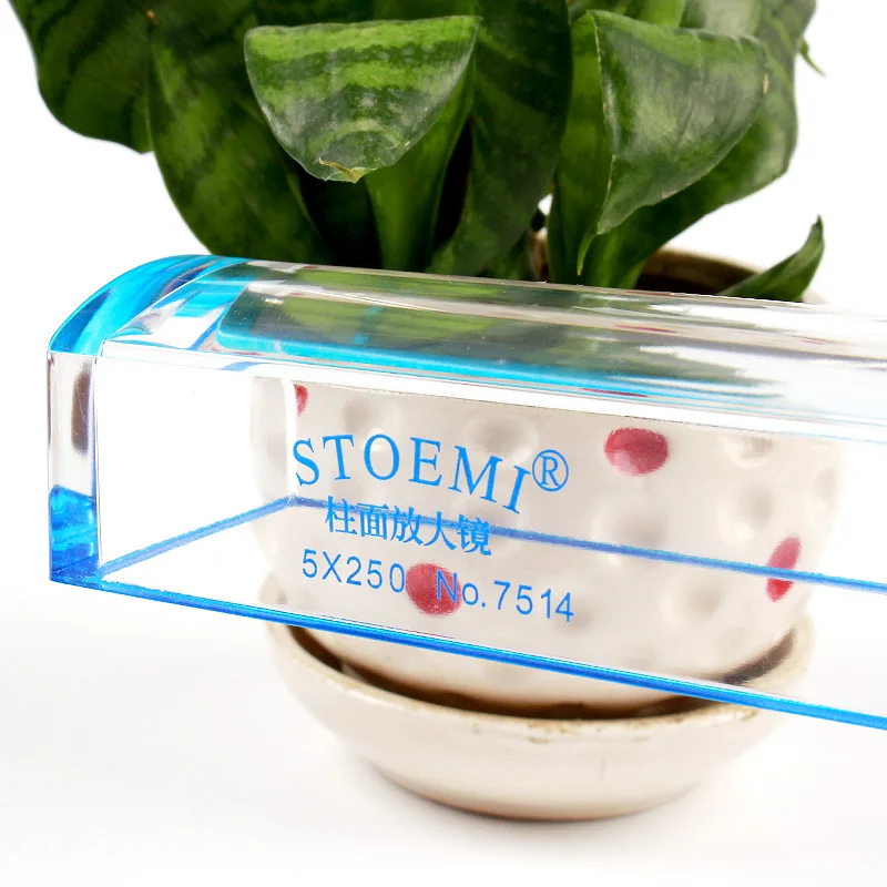 Увеличительное стекло в 5 раз акриловое увеличительное высокой четкости Детская