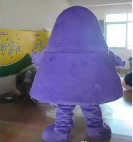 Чехол с изображением гримас фиолетовый маскарадный костюм монстра рисунком в