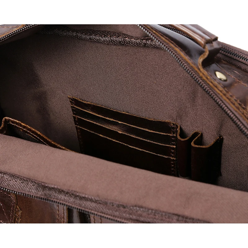 2019 New Fashion Genuine Leather Men's Shoulder Bags Vintage Male Handbags Messenger Men Business Crossbody Bag Wholesale |