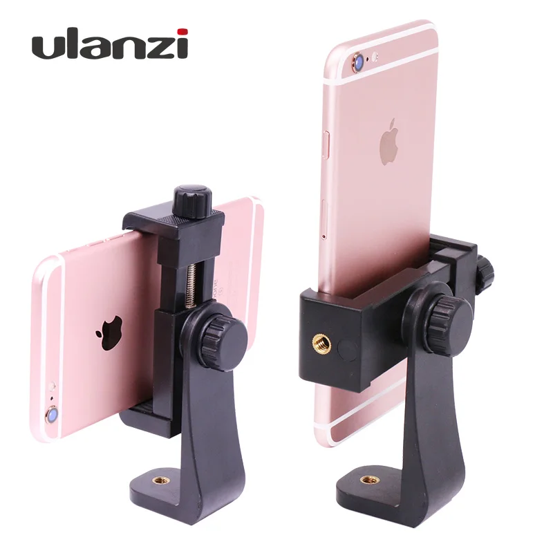 Ulanzi Штатив для телефона+ вертикальный кронштейн держатель для смартфона Зажим для телефона клиппер Штатив Адаптер для iPhone samsung смартфонов