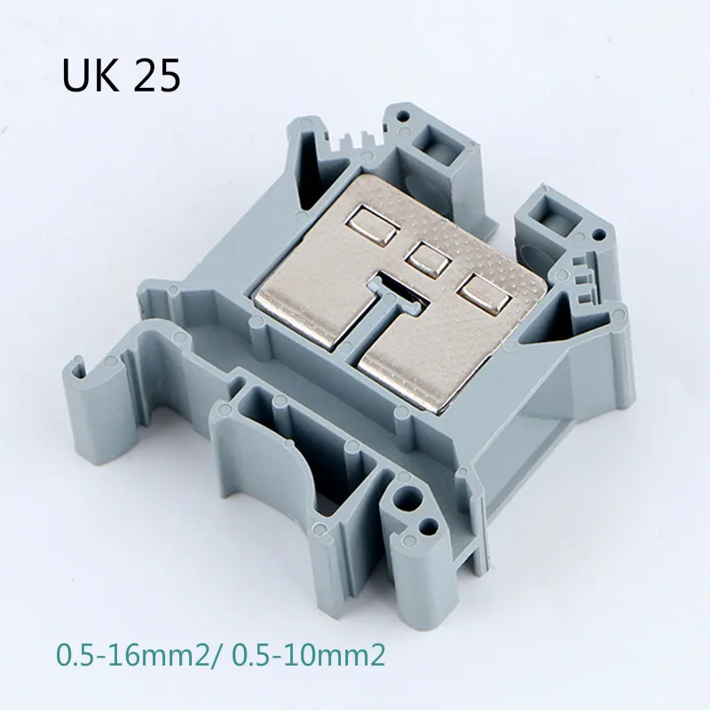 10 шт. Phonex Тип UK-25 Din крепление Универсальный проводов разъем для подключения