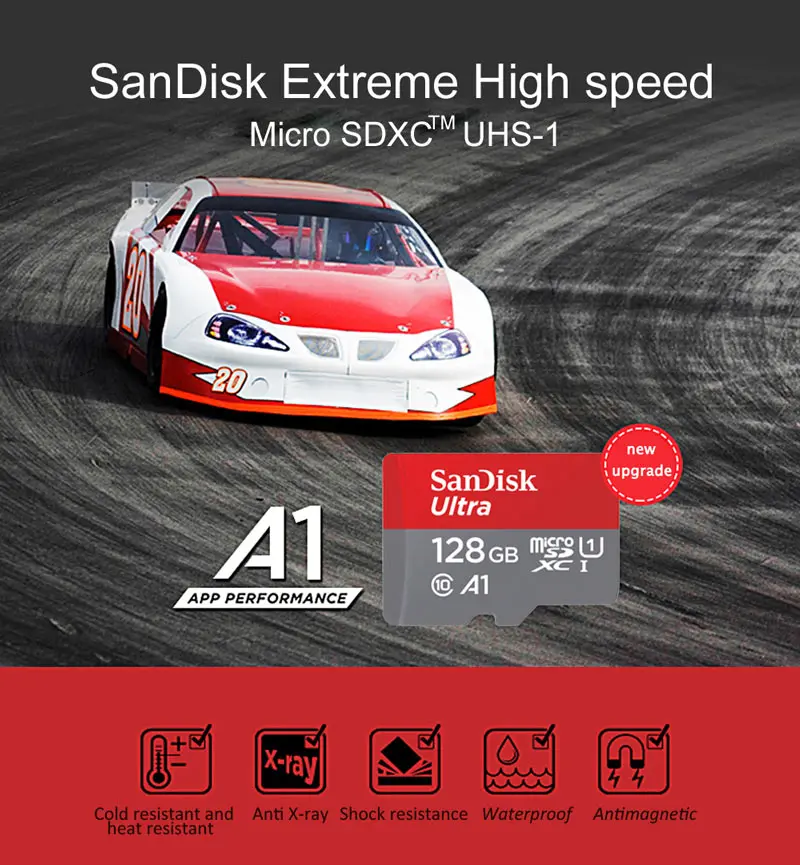 Карта памяти SanDisk Micro sd 128gb Microsd карта памяти Cartao de Memoria Ultra USH-I SDXC класс 10 карт карты тарджета для цифрового мобильного телефона