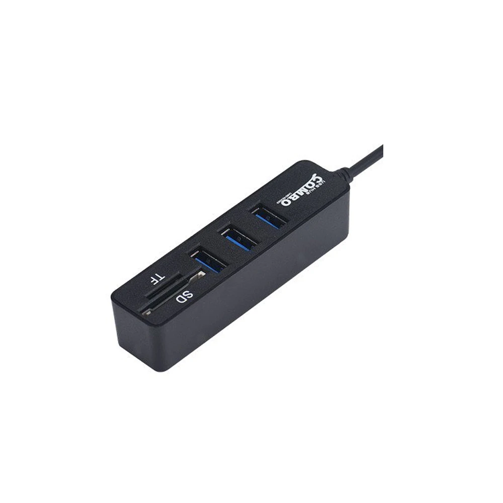 Мульти USB 3,0 2,0 концентратор USB разветвитель Высокоскоростной 5 8 портов Hab TF SD кард-ридер все в одном для ПК Компьютерные аксессуары
