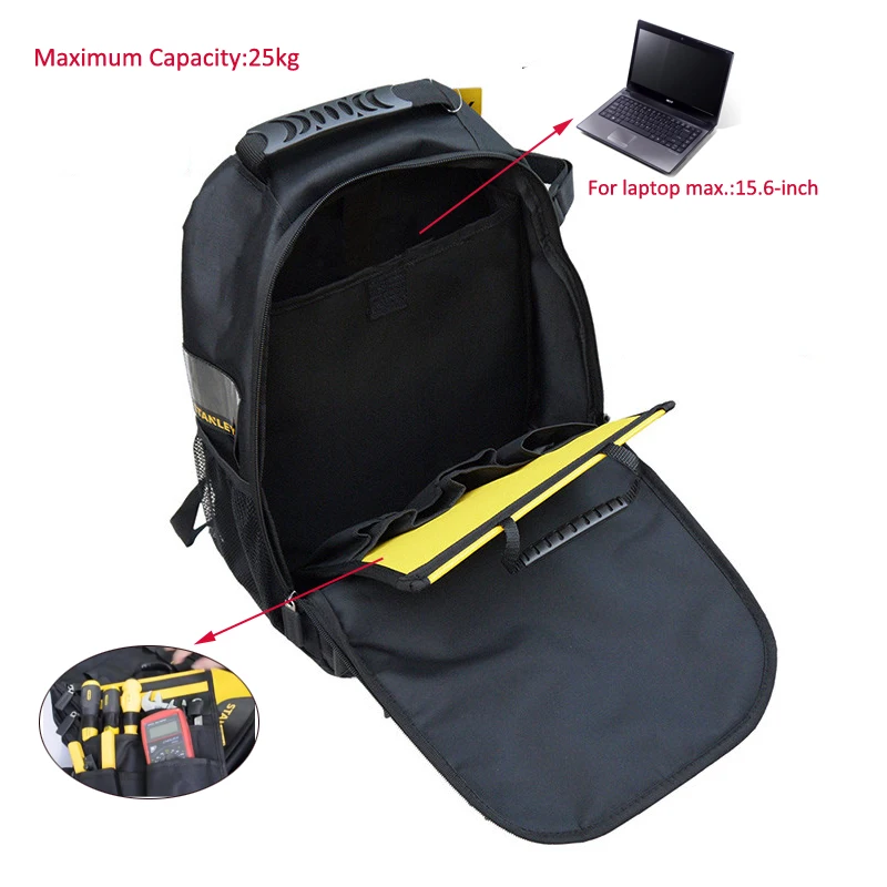 

Stanley multi-purpose backpack for tools and laptop 15.6/tool backpack