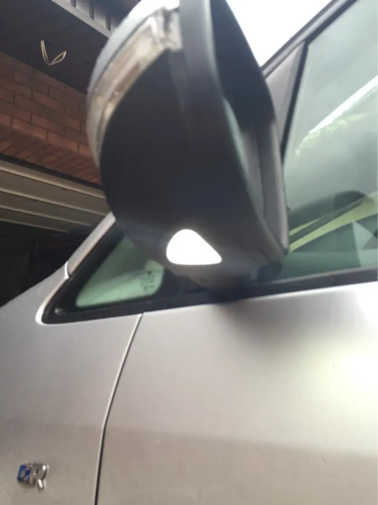 2 шт. белая светодиодная подсветка для кабриолета VOLKSWAGEN VW Golf6 08 12 14 Touran 10 14|mk6 gti|puddle