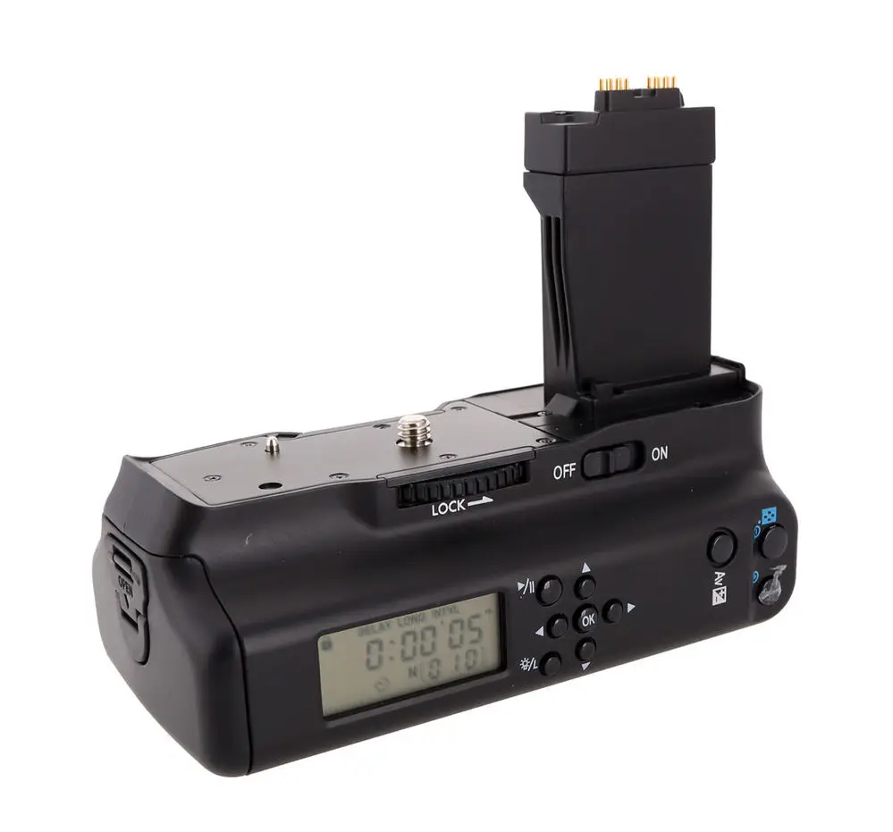 Meike MK-550DL батарейный блок с ЖК-дисплеем для Canon 550D 600D 650D 700D BG-E8+ 2x LP-E8 батарея