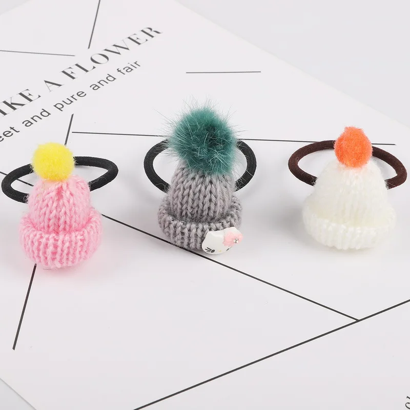 New Arrival 10pcs/lot Multiple Color Woolen hat handmade diy Earrings Material Package Hair Accessories Decoration Supplies | Украшения и