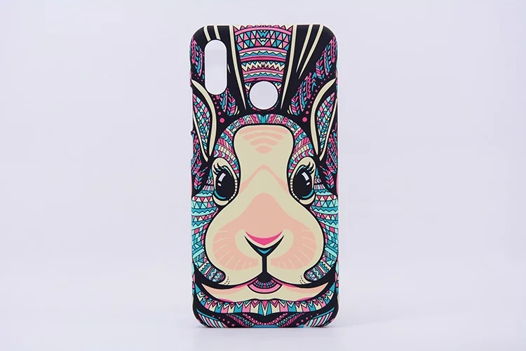 Чехол для Xiaomi Redmi Note 7 чехол TPU животное 3D рельефный ночной светящийся жесткий