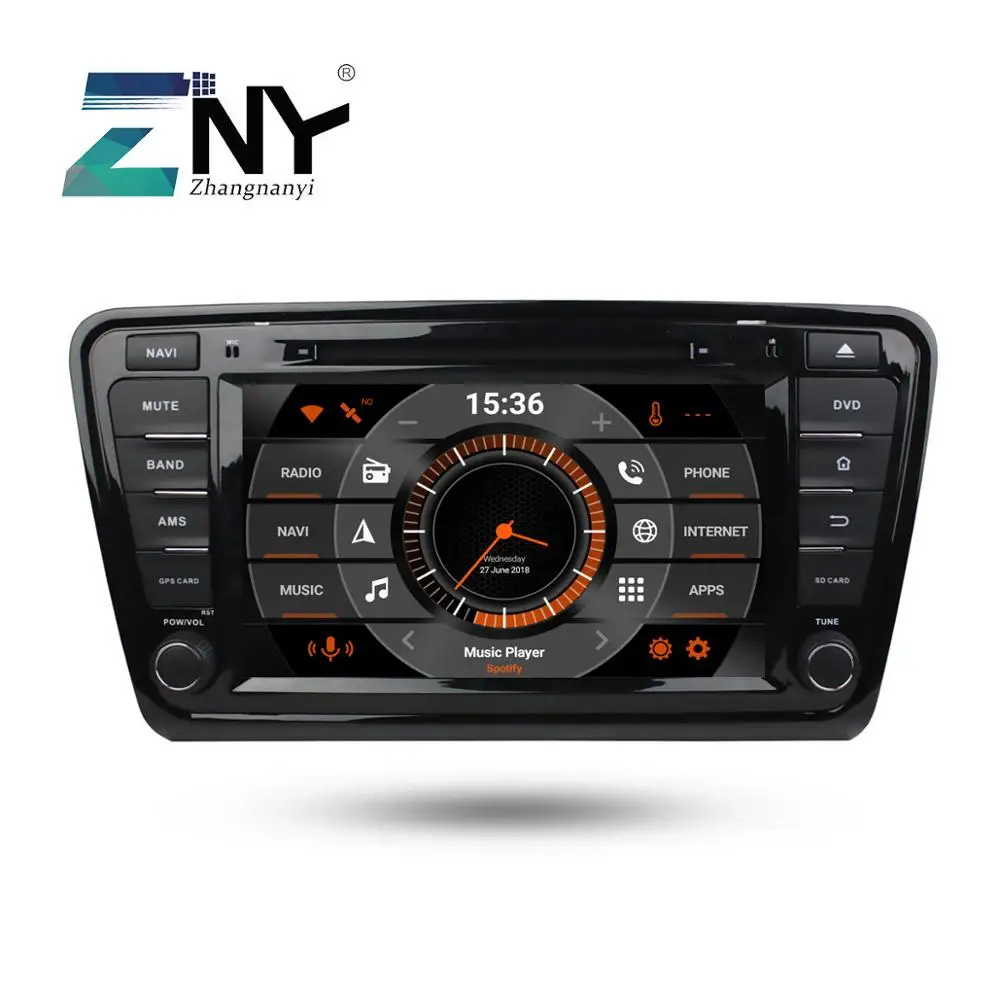 8 &quotips Android 9 автомобильный стерео gps для Skoda Octavia A7 2013 2014 2015 2016 DVD Навигация Аудио
