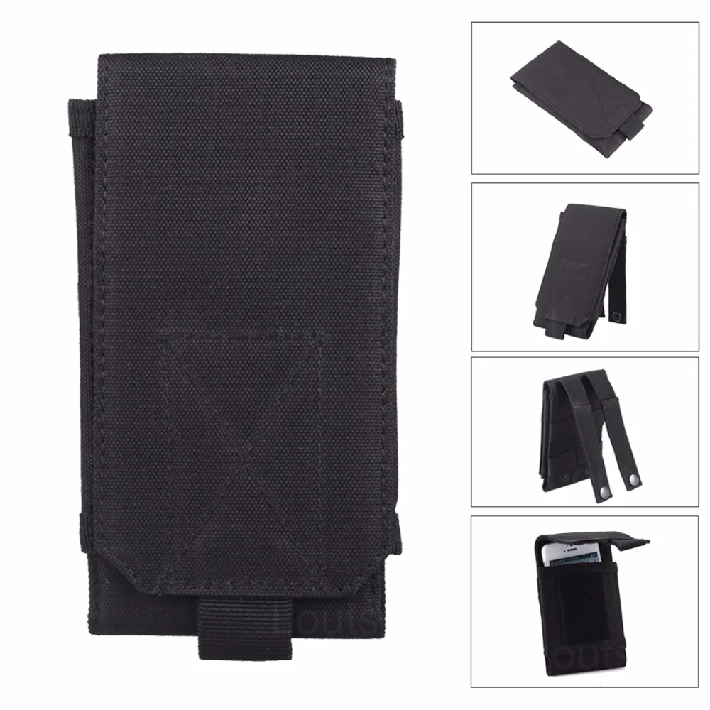 Новая спортивная тактическая камуфляжная нейлоновая сумка для телефона чехол