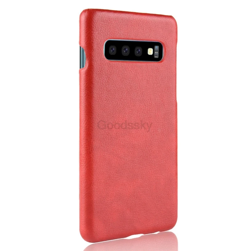 Для samsung Galaxy S10 чехол-накладка премиум кожа текстура матовая твердая задняя крышка для samsung S10 Lite S10 Plus J4 Core чехол s Capa