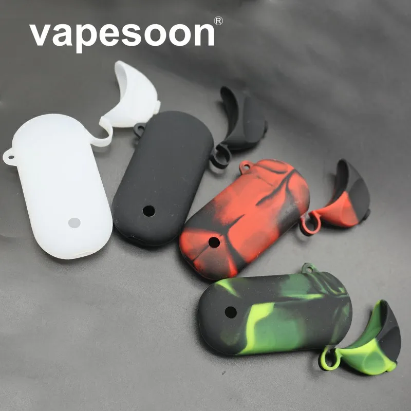 50pcs Original vapesoon Decorative Protection Skin Cover Silicone Case with Lanyard for Renova Zero Pod Vape Kit | Мобильные