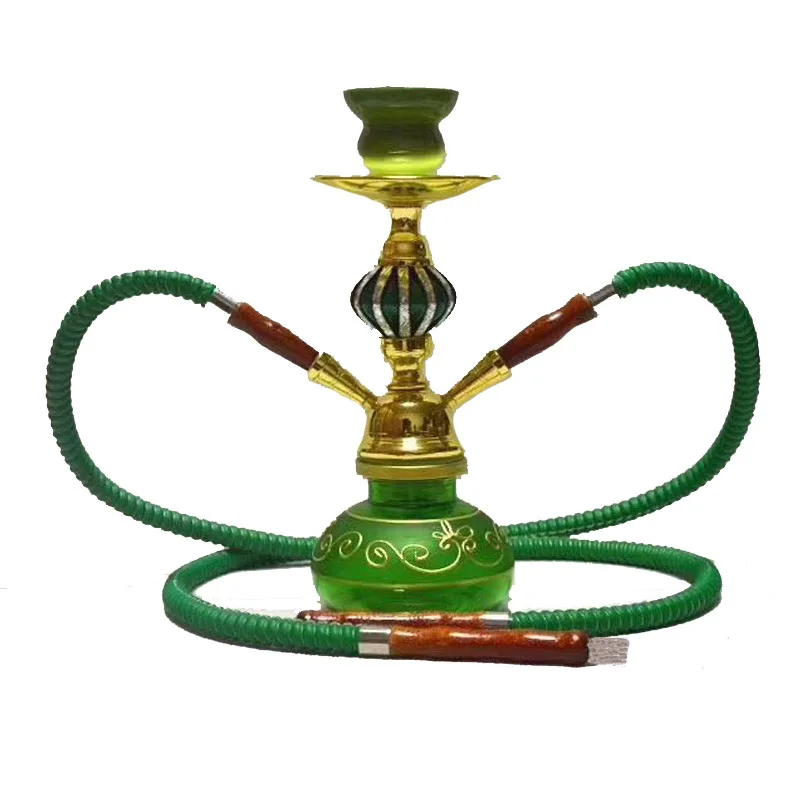 Hookah Shisha Chicha Pipe Accessories Dual Smoking Smoke Pipe SishaNargila