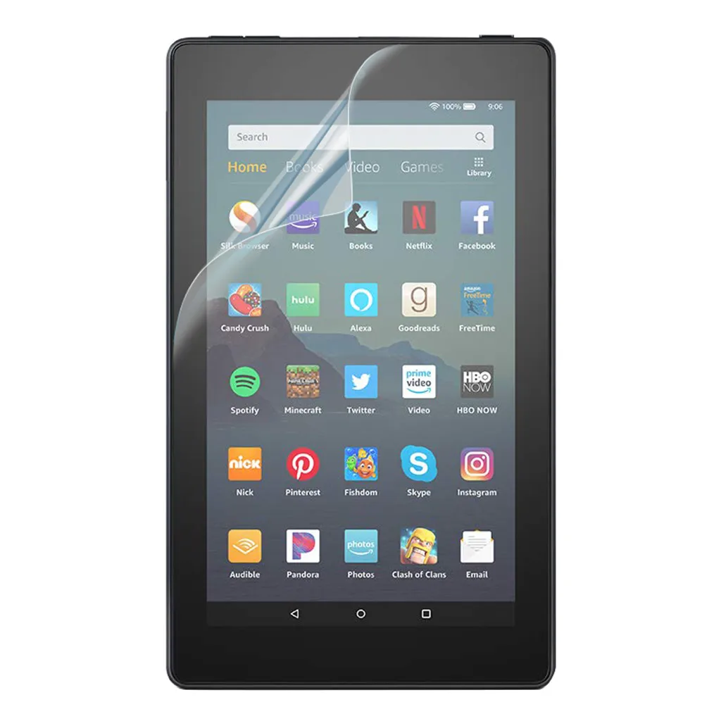 OMESHIN Прозрачная мягкая Гидрогелевая Защита экрана Защитная пленка для Amazon Fire 7 2019