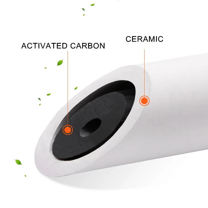 Двойной фильтрационный композитный керамический фильтр для свечей 10 дюймов с