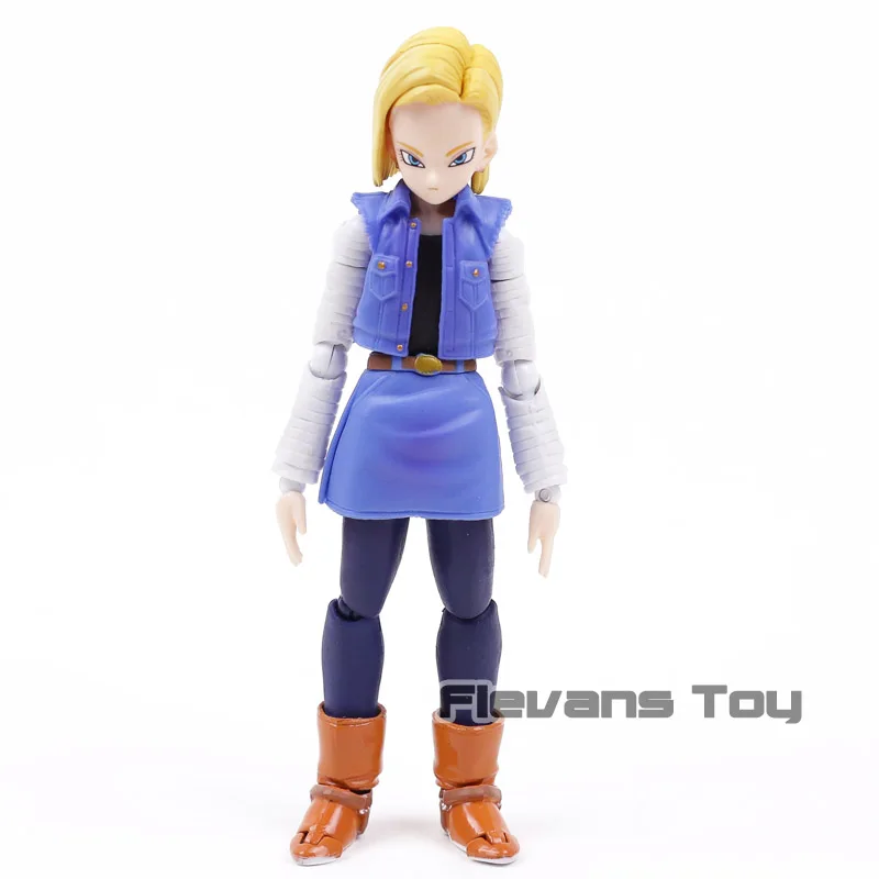 Аниме Dragon Ball Z Android NO. 18 лазурит подвижная ПВХ фигурка Коллекция Модель Детские игрушки кукла