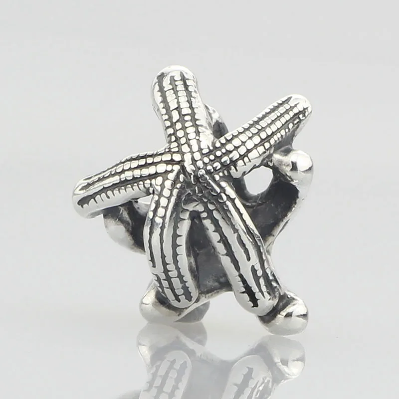 Новые ювелирные изделия подлинное серебро 925 пробы животное морская звезда
