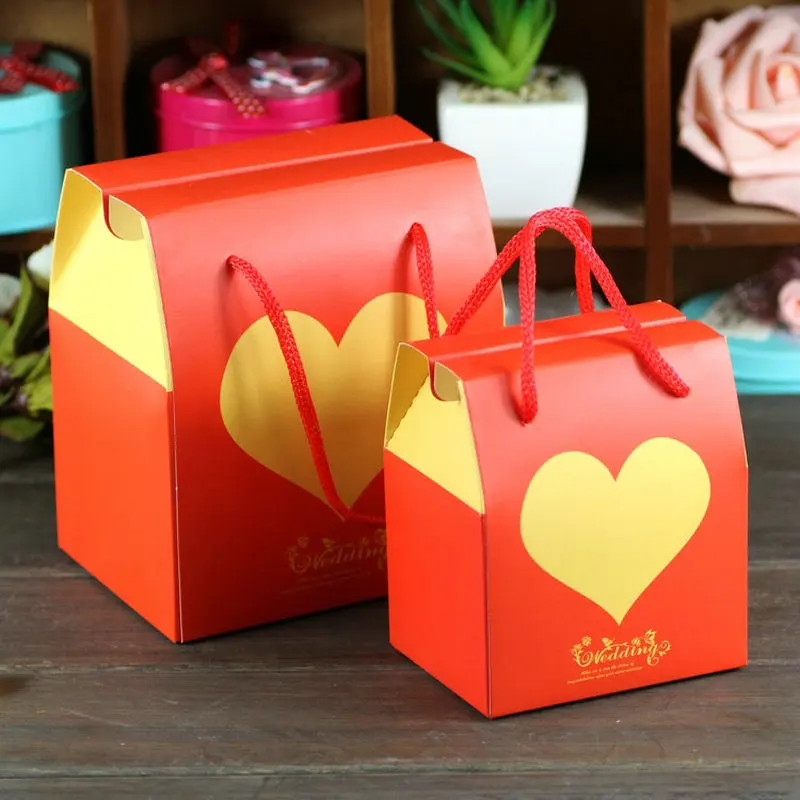 30 шт. большая картонная подарочная упаковочная коробка конфетная бумажная