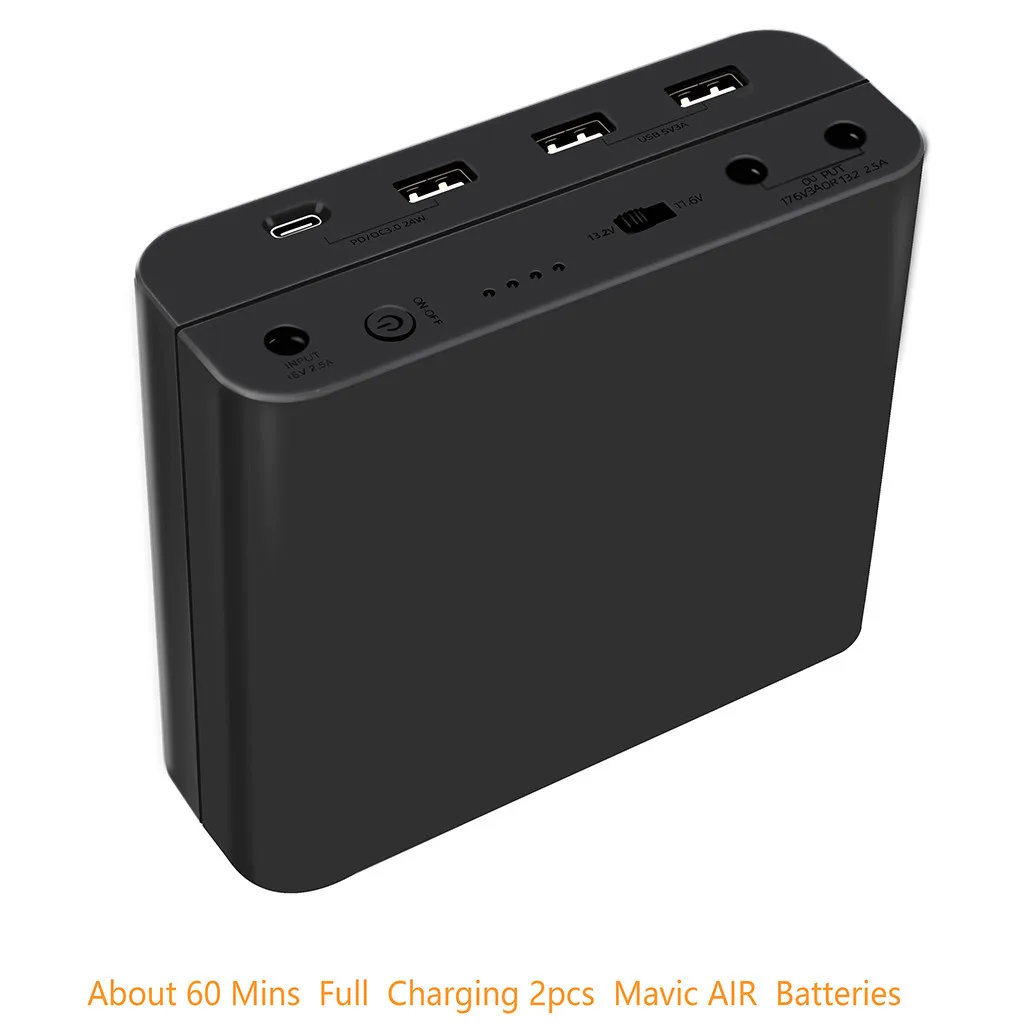 Внешний аккумулятор 48000 мАч Быстрая зарядка портативный зарядный Набор для DJI Mavic