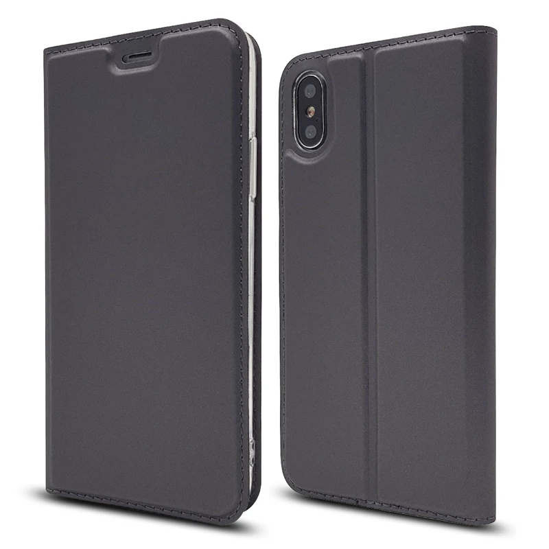 Кожаный чехол для iPhone 11 Pro 7 8 Plus X XR XS Max, магнитный откидной Чехол-книжка для APPLE i Phone 6 6S 5S SE, чехол-книжка