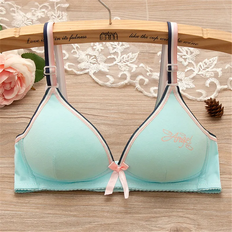 Детские тренировочные бюстгальтеры для девочек нижнее белье подростков