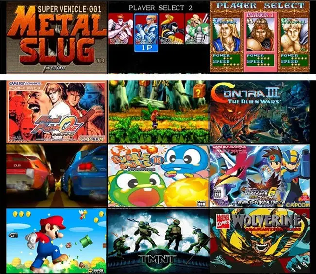 Доставка DHL цветной экран портативная игровая мини консоль со встроенными