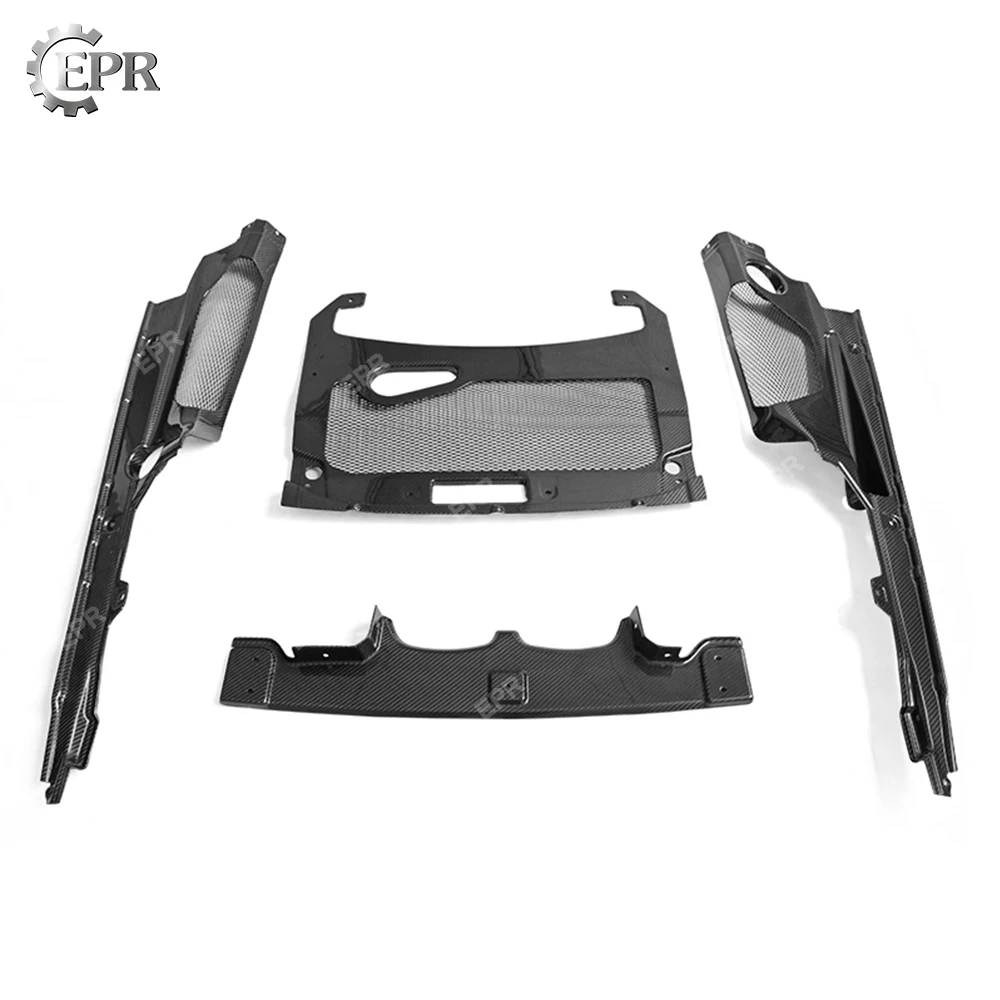 Для Lamborghini Gallardo LP570 2011 углеродное волокно крышка двигателя комплект обшивки аксессуары для Gallardo LP570