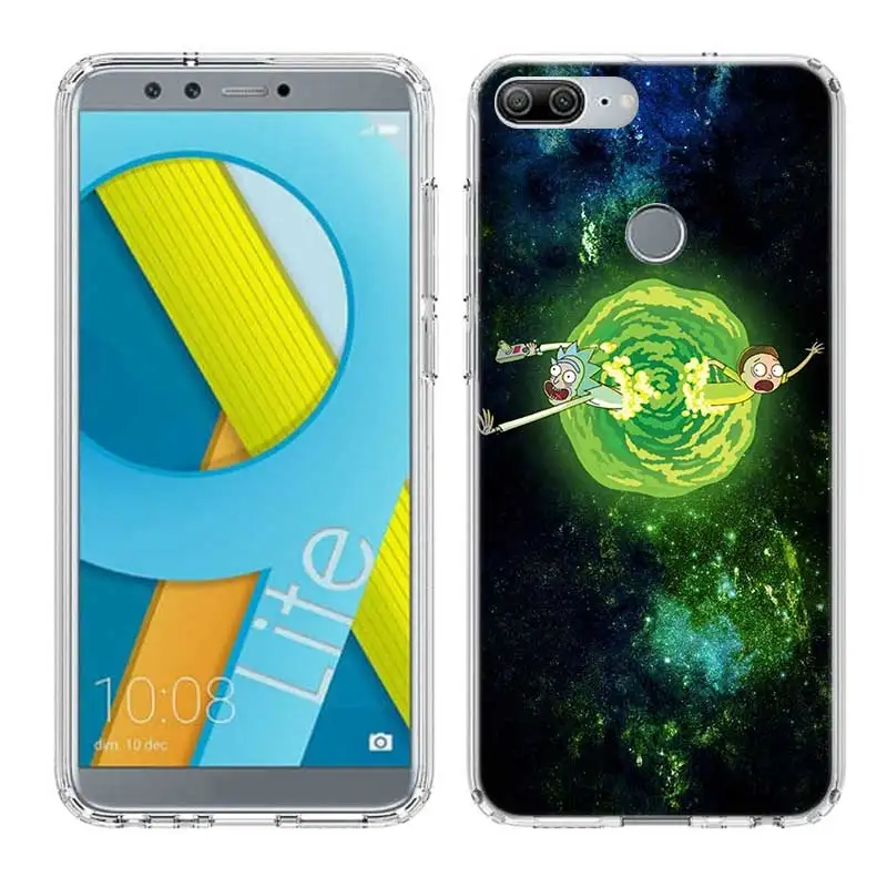 Силиконовый чехол для телефона Rick And Morty Huawei Honor 20 Pro 10 9 lite 8X 8A 20i 8C 8S V20 Y5 Y6 Y7 Y9