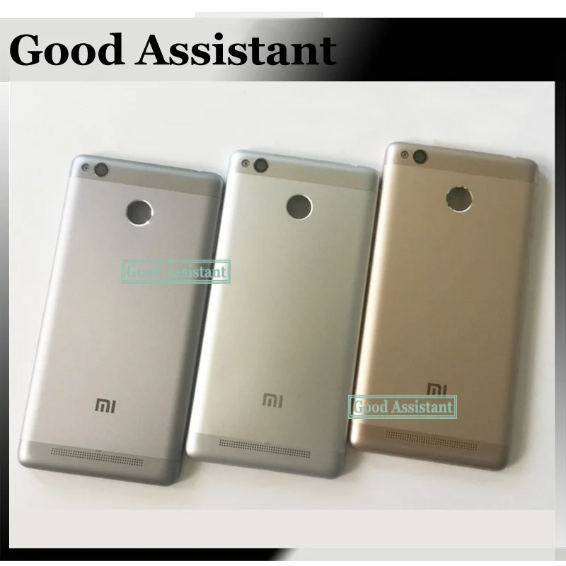 Серый/серебристый/золотой 5 дюймов для Xiaomi Redmi 3S /Redmi 3 Pro задняя крышка батарейного