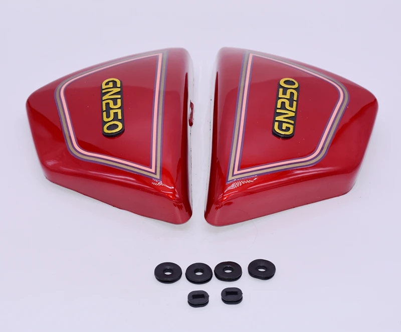 Бесплатная доставка Мотоцикл Запчасти GN250 АБС боковая крышка для Suzuki Wangjiang 250