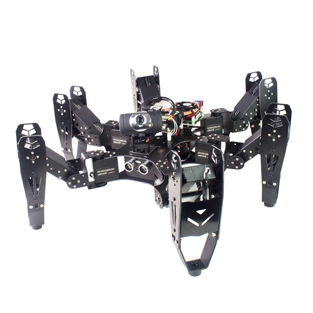 LOBOT DIY 6-legged Smart RC Robot 180 градусов Wifi приложение управление Программируемый образовательный комплект и камера 480P