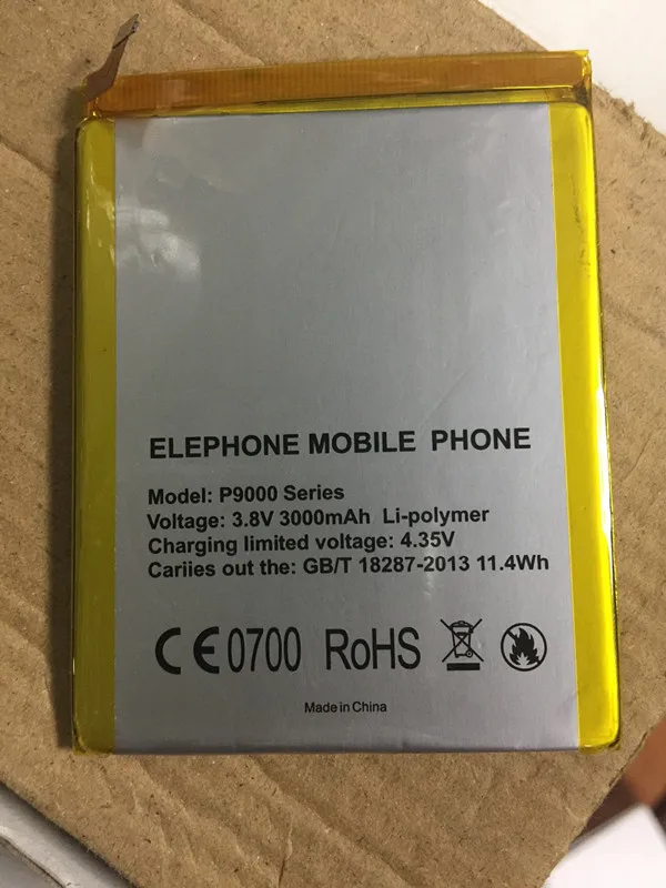 

Jinsuli 3000 мАч новый оригинальный резервный аккумулятор Elephone P9000 P9000 Lite для Elephone P9000 P9000 Lite