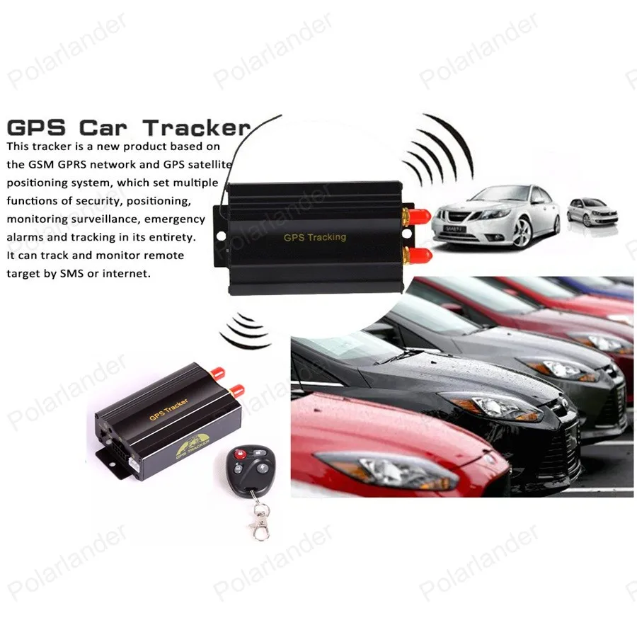 

GPS-трекер TK103B с антенной и микрофоном