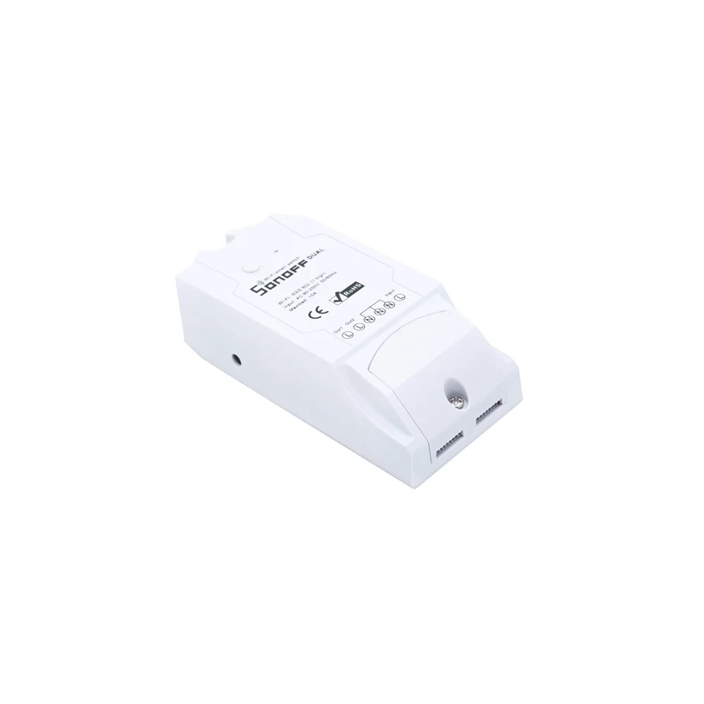ITEAD SONOFF двойной 2 канальный 10A 220 В 16A 3500 Вт Wi Fi беспроводной умный выключатель