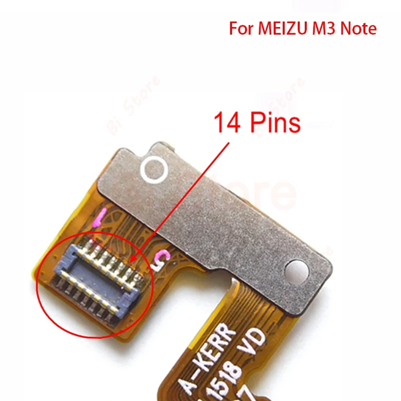 Главная Кнопка отпечатков пальцев Сенсорный ID сенсор гибкий кабель лента