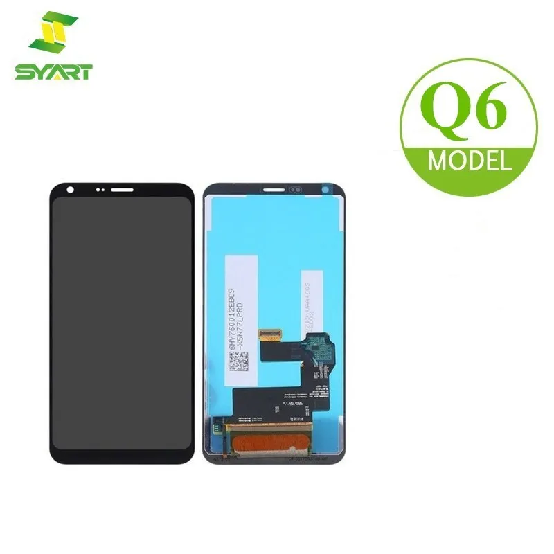 Для LG Q6 ЖК-дисплей с кодирующий преобразователь сенсорного экрана в сборе
