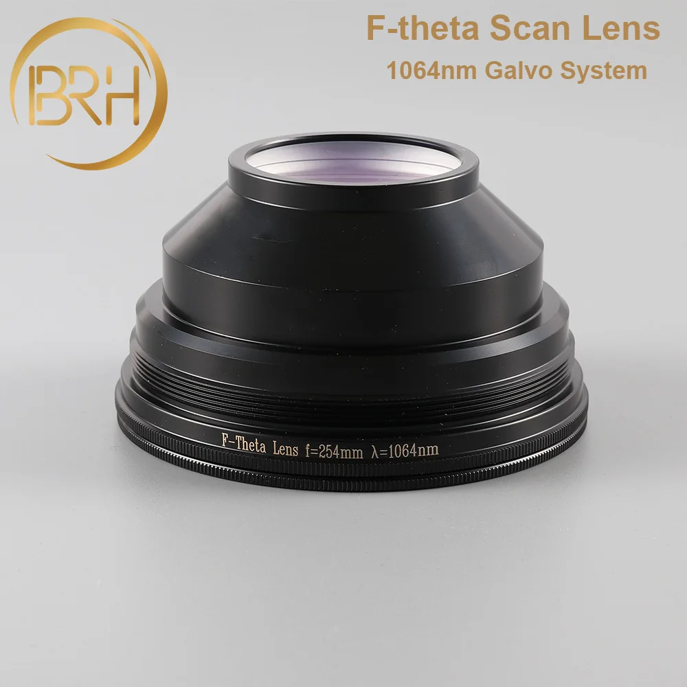 BRH F theta объектив для сканирования 1064nm резьба M85X1 Scan 50x50 300x300mm FL.63 420mm волоконно