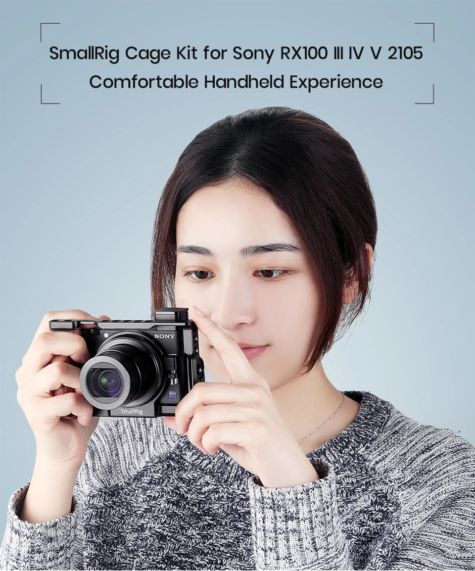 Набор для камеры SmallRig RX100 для sony RX100 III IV V стабилизатор для камеры RX100 M3 M4 M5 M5A для велогирования 2105
