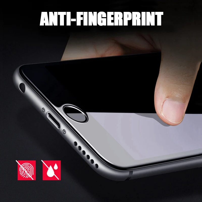 Защитное стекло на IPhone 6 7 S Plus закаленное защитное 5D для 8 X XS пленка|Сумки телефона|