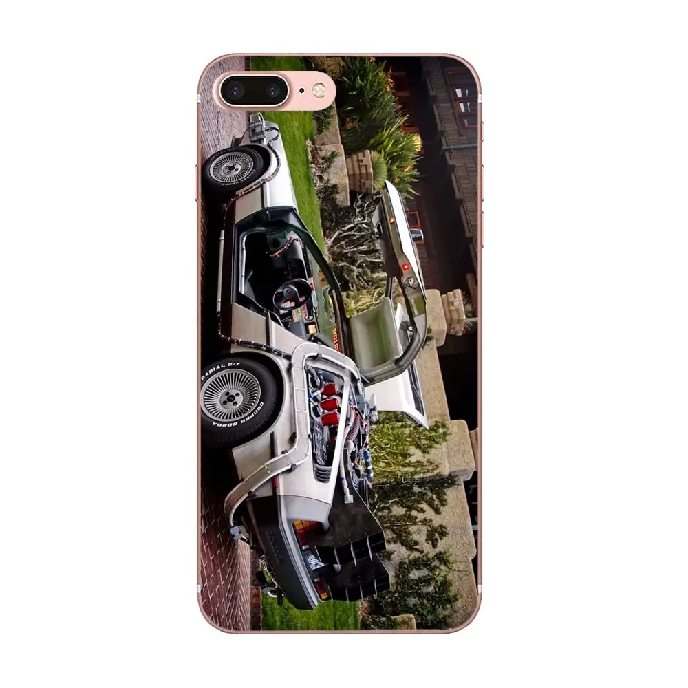 Мягкие чехлы Delorean Car Back To The Future Retro для Galaxy J1 J2 J3 J330 J4 J5 J6 J7 J730 J8 2015 2016 2017 2018 mini Pro |