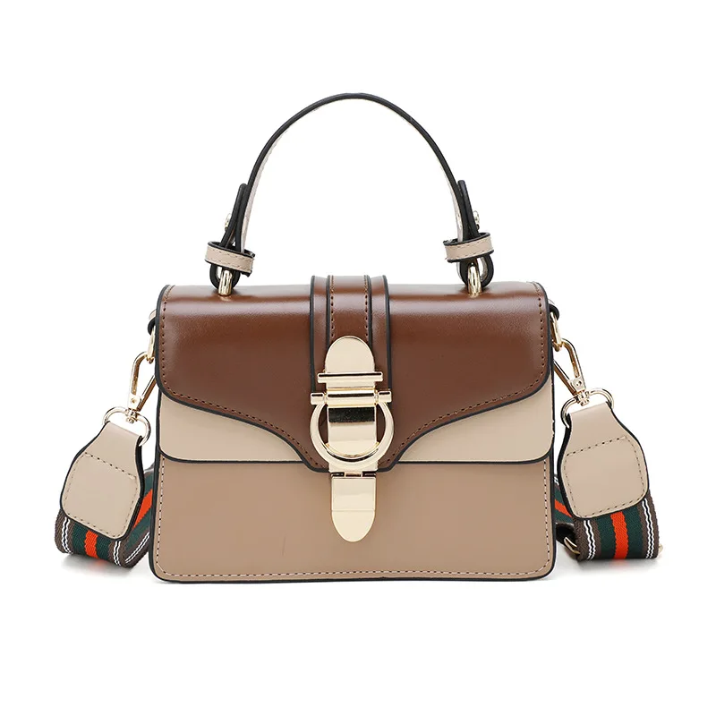 2019 женская сумка с цветным ремешком модные сумки через плечо роскошный флип