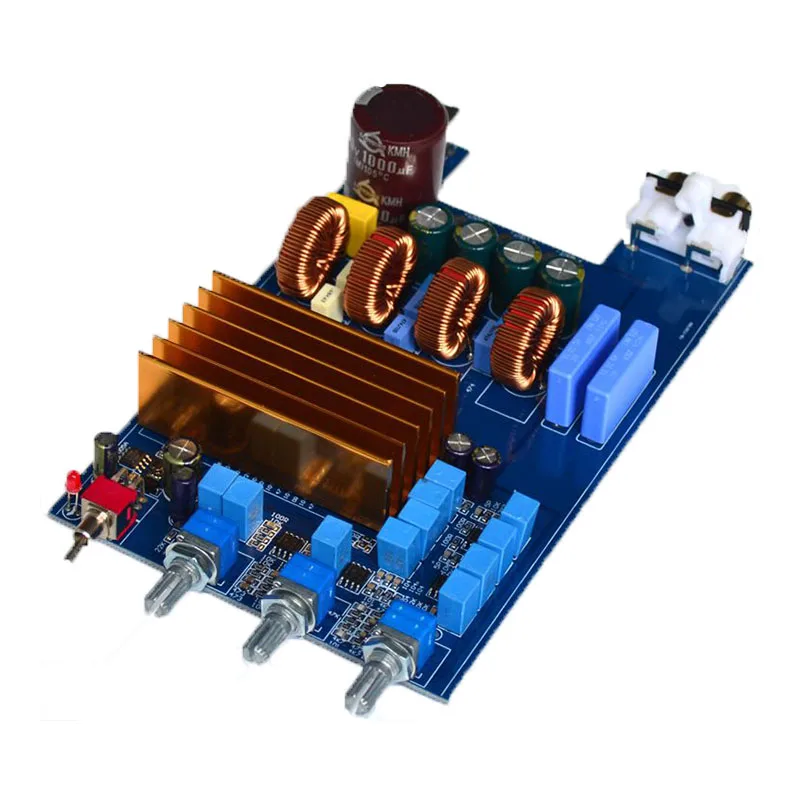 TPA3255 высокой мощности класса D fever HIFI Цифровой 2 1 Плата усилителя 300 Вт 150