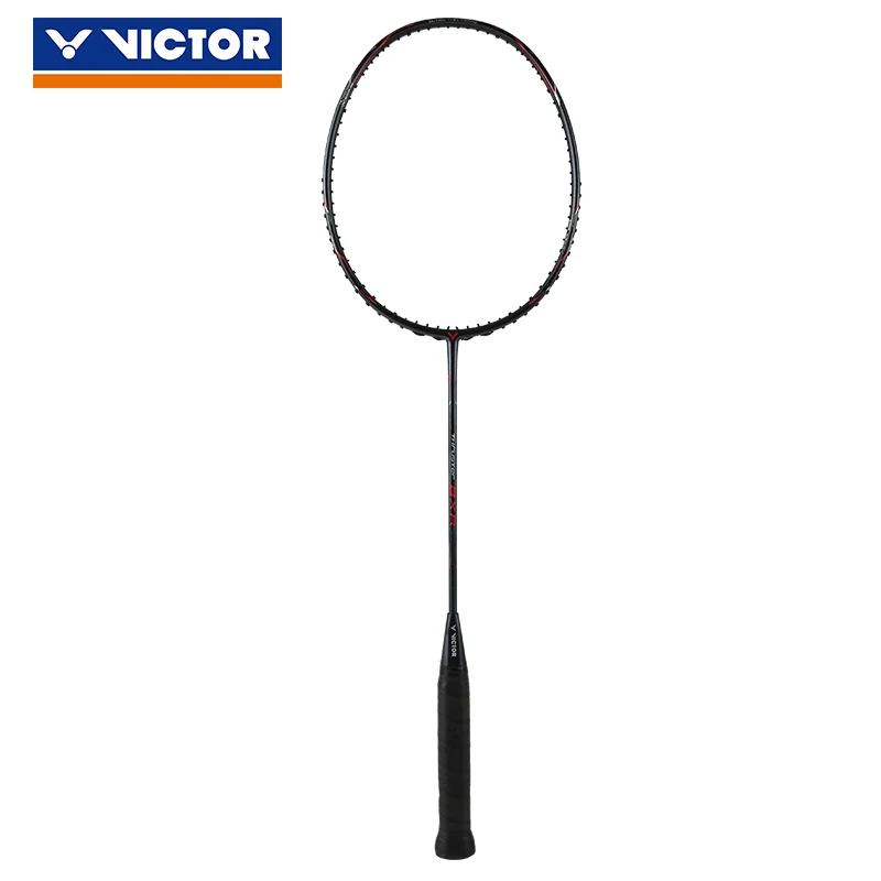 Новое поступление, настоящая ракетка для бадминтона Victor, полностью углеродная, профессиональная, для соревнований, атакующая Tk Bxr