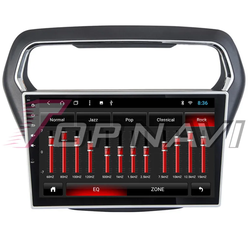 Topnavi Car Radio GPS Navi for Ford ESCORT 2014 2015 2016 10.1'' Android 8.1 Automotive Multimedia PC with Audio output NO DVD |
