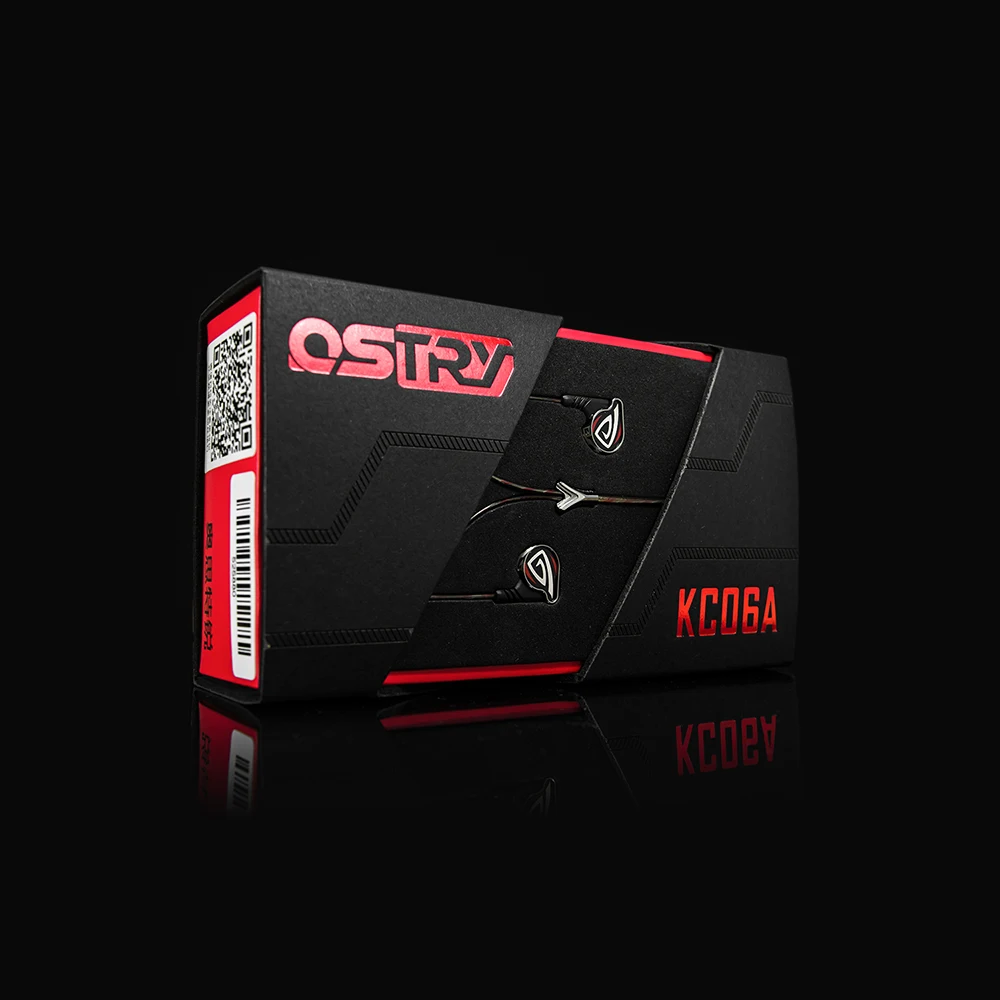 Динамические Hi Fi наушники OSTRY KC06A (+ OS100/OS200/OS300) процесс вакуумного покрытия 10 мм